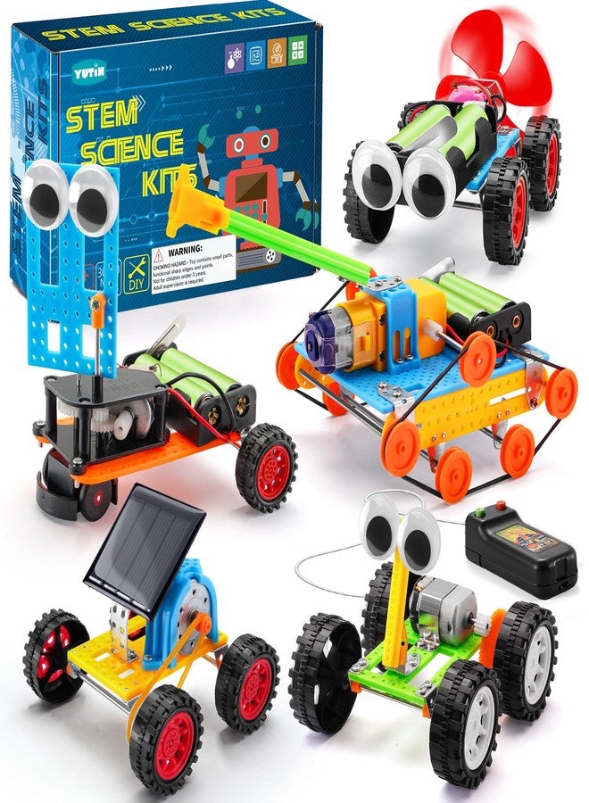 Yutin STEM Kits for Kids Age 8-10, Science Robot Building Kits for Boys Crafts 8-12, STEM Toys for Ages 8-13, Kids Science Experiments 9-12, Engineering Projects for 8 9 10 12-14 Year Old Boys Girls Gift - Image 1